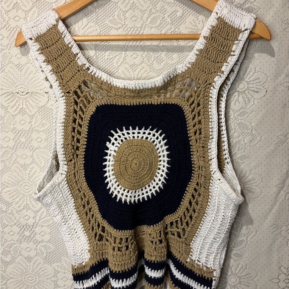 ICHI Knit Boho tank top - Picture 5 of 5